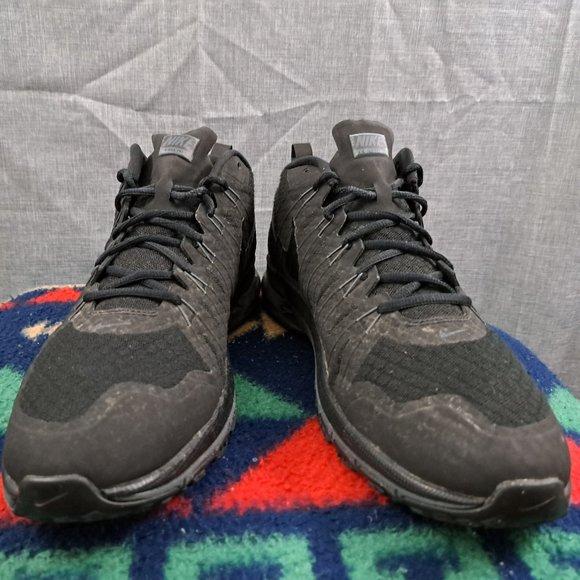 %Nike Air Max TR1 180 Flywire Triple Black Shoes Men’s Size 13 / A 28 main image 12